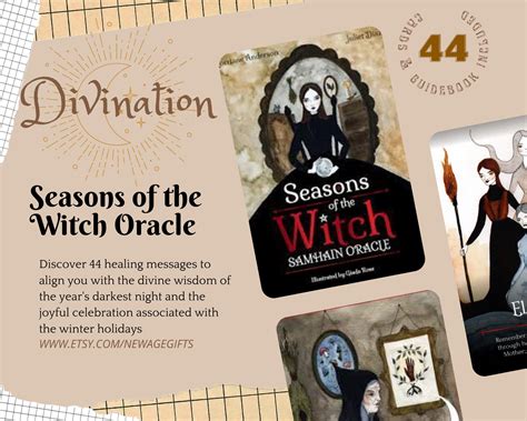 Witch tarot card portrayals